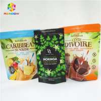 custom digital print packaging snack food aluminum foil bag gummy bear packaging see through plastic bag